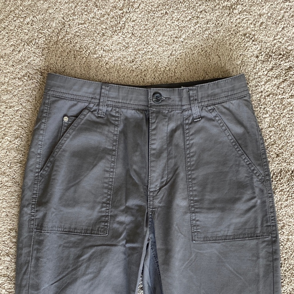 Women's Casual Utility Pants in Charcoal - Picture 3 of 7